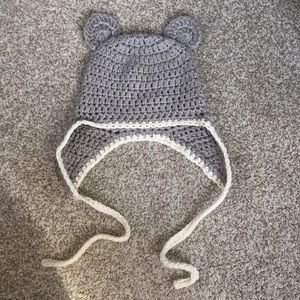 Crocheted Bear Toque